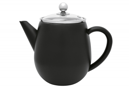 Noutati Gourmetto - Ceainic BREDEMEIJER Duet Eva 1.1l negru mat
