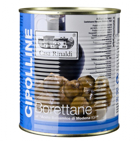 Bacanie - Ceapa in Otet Balsamic - Cipolline Borettane, Alis, Casa Rinaldi, 800 g