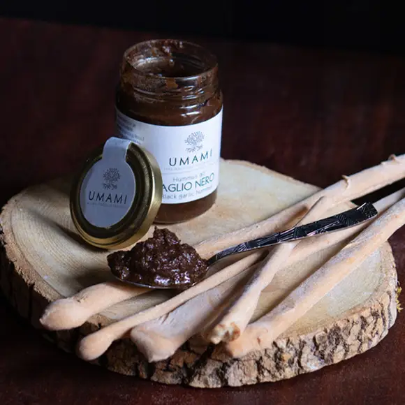 Bacanie - Hummus cu usturoi negru Umami 130g