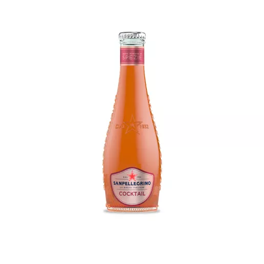 Bauturi racoritoare - Cocktail non alcoolic, Sanpellegrino, sticla 200ml, bax cu 4 sticle