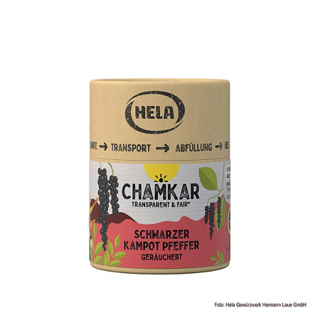 Bacanie - Piper negru de Kampot, afumat, intreg, IGP, 100 g