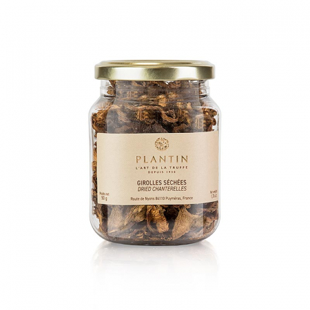 Ciuperci uscate - Chanterele(cantarele) cu tulpina de aur - Girolles, Plantin, 50 g