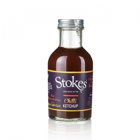 Bacanie - Chili ketchup fructat si picant, Stokes, 249ml
