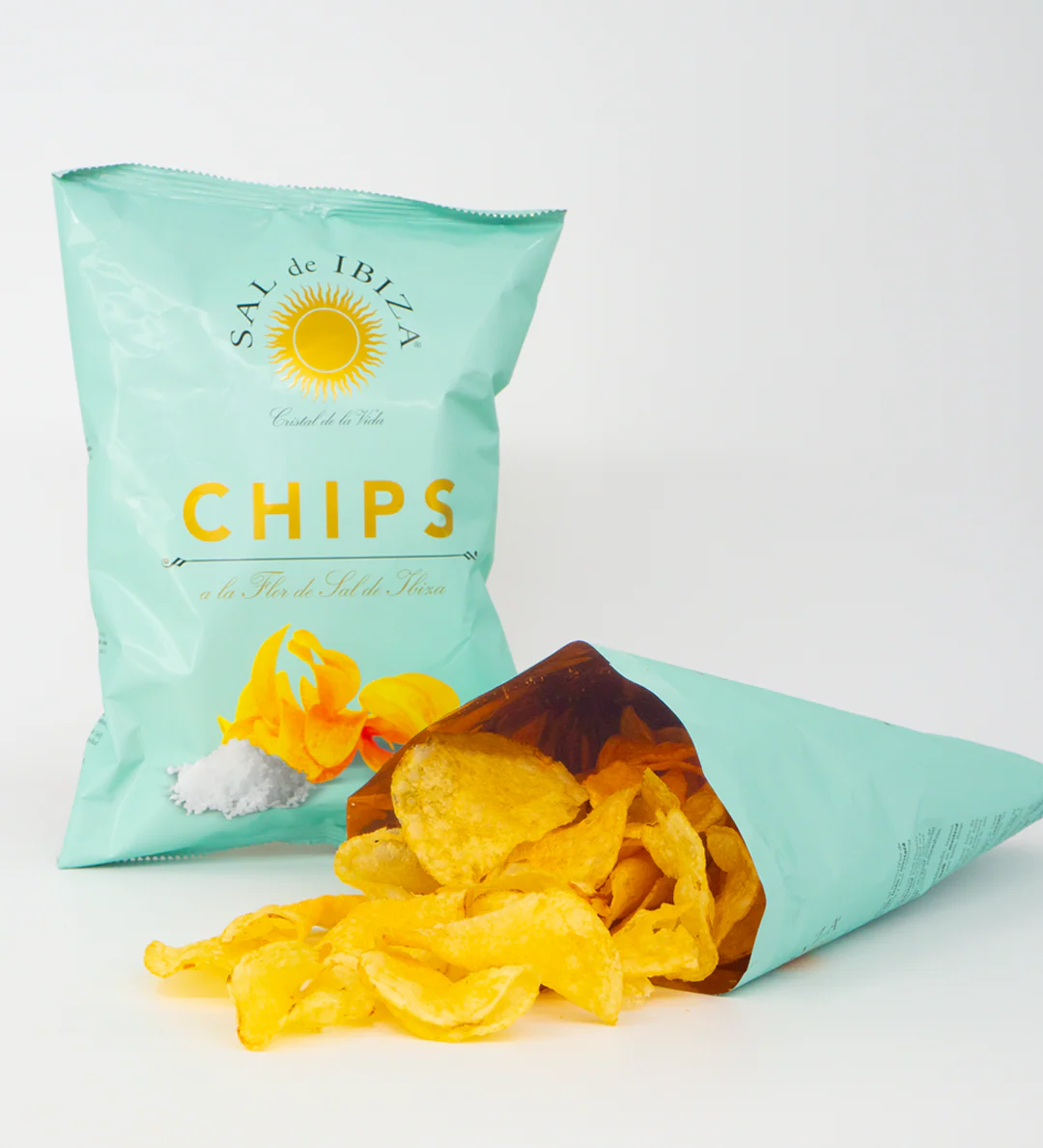 Chipsuri de cartofi cu flori de sare din Ibiza, 45g [1]