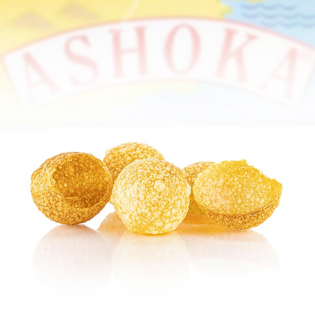 Bucatarie asiatica si etnica - Pani Puri / Gol Gappa, necopt, chipsuri pentru umplutura, Ashoka, 200 g