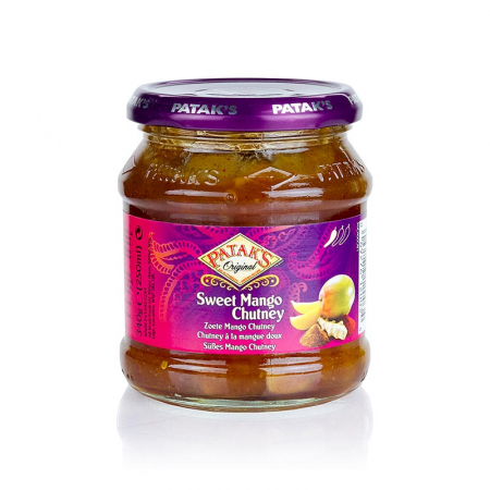 Diverse ingrediente asiatice - Chutney de mango dulce, delicat, Patak's, 340 g