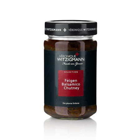 Miere, chutney si dulceata - Chutney de smochine si otet balsamic, Véronique Witzigmann, 225 ml