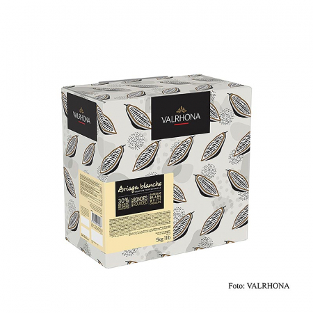 Ciocolata - Ciocolata alba, Ariaga Blanchet, banuti, 30% unt de cacao, 5 kg