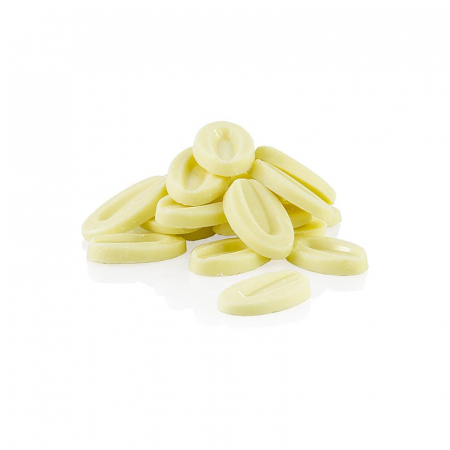 Ciocolata Couverture alba, Ivoire, banuti, 35% unt de cacao, 1 kg [1]