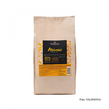 Ciocolata neagra - Ciocolata Couverture neagra, Abinao "Grand Cru", dischete, 85% cacao, Africa, 3 kg