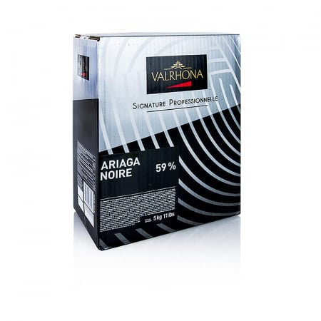 Ciocolata neagra - Ciocolata Couverture neagra, Ariaga Noire, dischete, 59% cacao, 5 kg