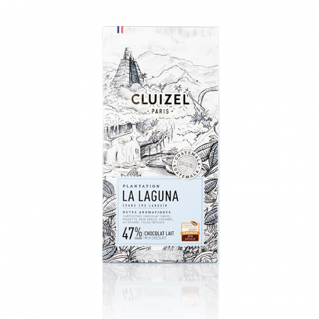Michel Cluizel - Ciocolata, Michel Cluizel (12122 ), cu lapte si cacao din plantatia La Laguna 47%, 70 g