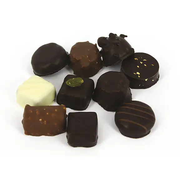 Ciocolata neagra - Ciocolata mix praline Weiss, 100 bucati