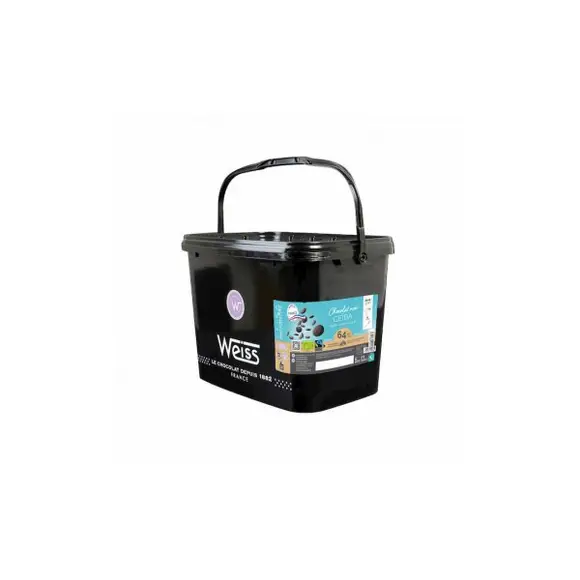 Ciocolata neagra - Ciocolată Organica neagra Ceiba Noir 64% Republica Dominicana, Weiss, 5kg