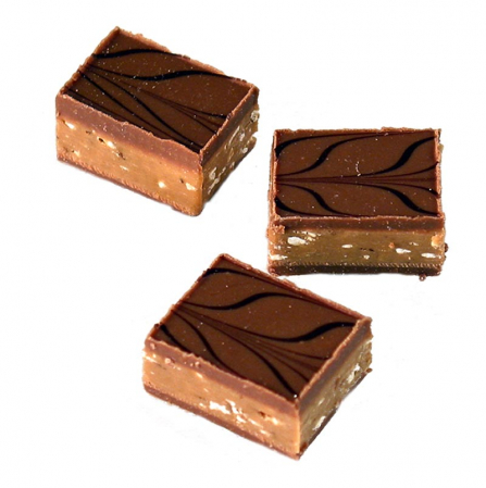 Diverse produse Valrhona - Ciocolata Rinette Lait, nuga si migdale crocante in lapte integral, Valrhona, 2 kg