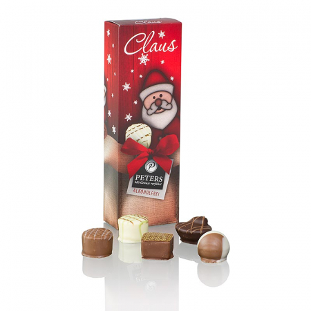 Ciocolate de Crăciun - „Claus”, fără alcool, 60 g, 5 buc [1]