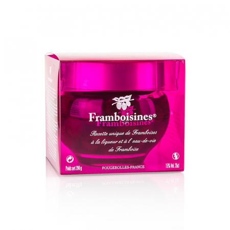 Zmeura murata in lichior de zmeura si rachiu de zmeura 15% vol., 390 g [1]