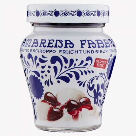 Miere, chutney si dulceata - Cirese Amarena Fabbri, in sirop, vaza, 230 g