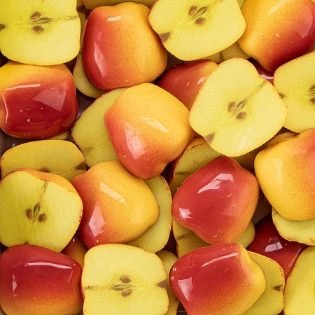 Ciocolata - Jumatati de Mere Ciocolata, 32x31x13mm, Dobla (77311), 209 g, 36 buc