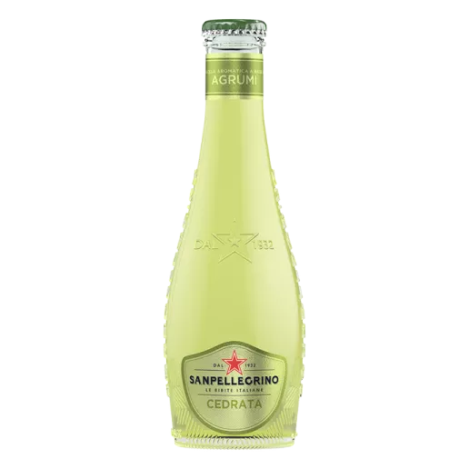 Bauturi racoritoare - Cedrata, Sanpellegrino, sticla 200ml, bax cu 4 sticle