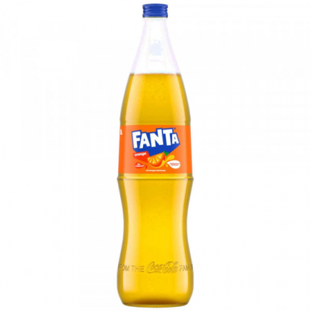 Bauturi racoritoare - Fanta retro, import, 1L, ambalaj din sticla