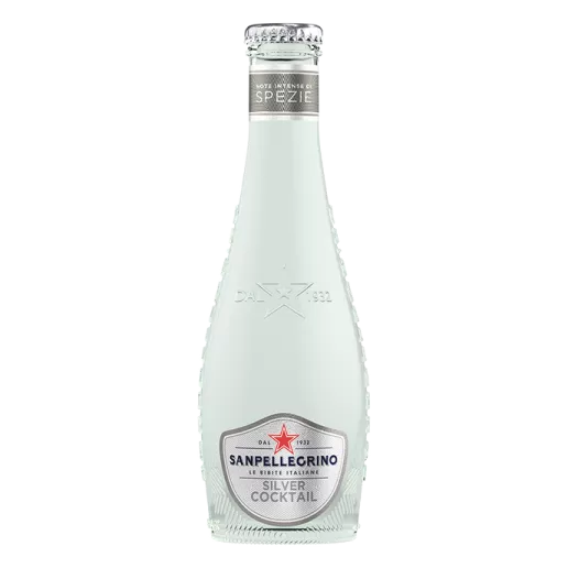 Bauturi racoritoare - Cocktail Silver, non alcoolic, Sanpellegrino, sticla 200ml, bax cu 4 sticle