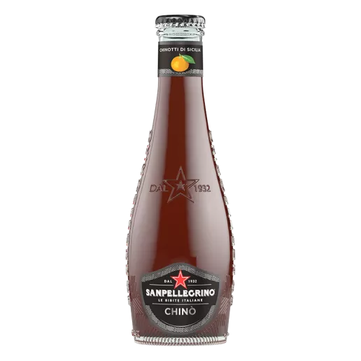 Bauturi racoritoare - Chino, Sanpellegrino, sticla 200ml, bax cu 4 sticle