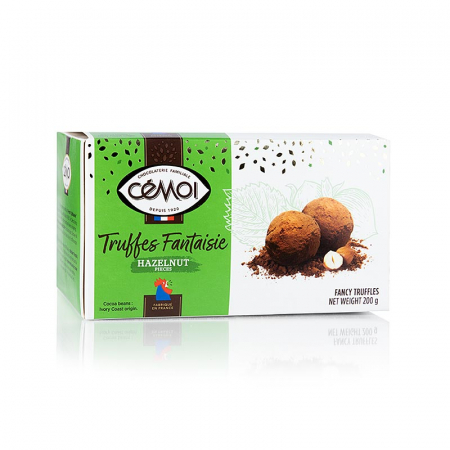 Praline - Cofetărie cu trufe - praline, cemoi, cu așchii de alune, Franța, 200 g
