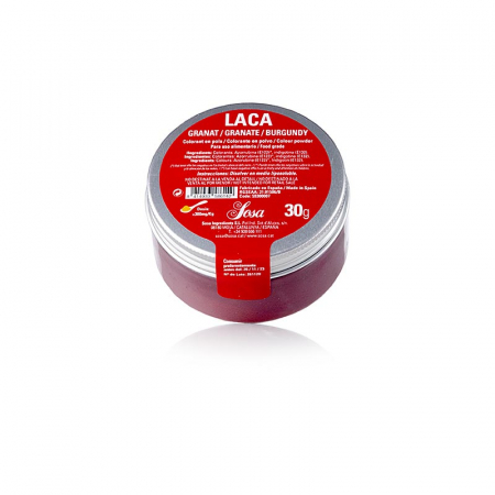Aditivi alimentari - Colorant alimentar grena (burgundy), pudra, liposolubil, Sosa, 30 g