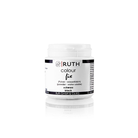Aditivi alimentari - Colorant alimentar negru, solubil in apa, Ruth, 50g