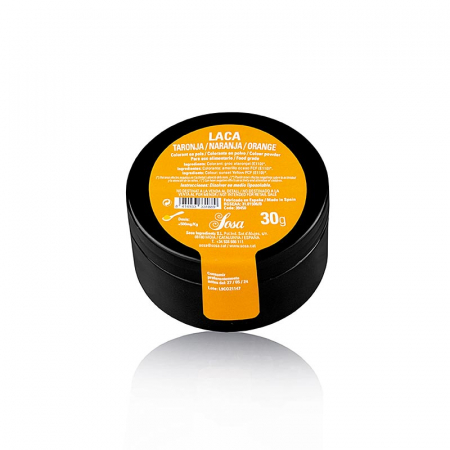 Aditivi alimentari - Colorant alimentar portocaliu, pudra, liposolubil, Sosa, 30 g
