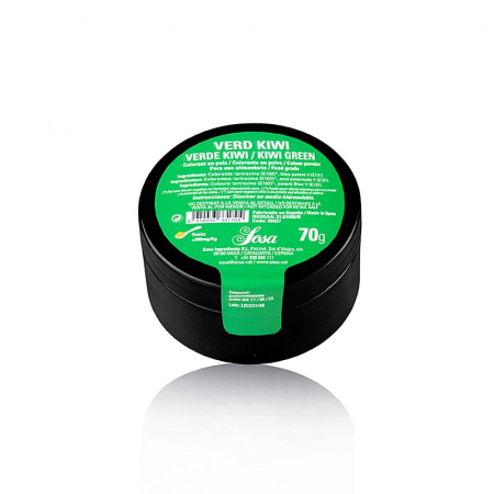 Aditivi alimentari - Colorant alimentar verde kiwi, pudra, solubil in apa, Sosa, 70 g