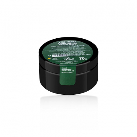 Aditivi alimentari - Colorant alimentar verde menta, pudra, solubil in apa, Sosa, 70 g