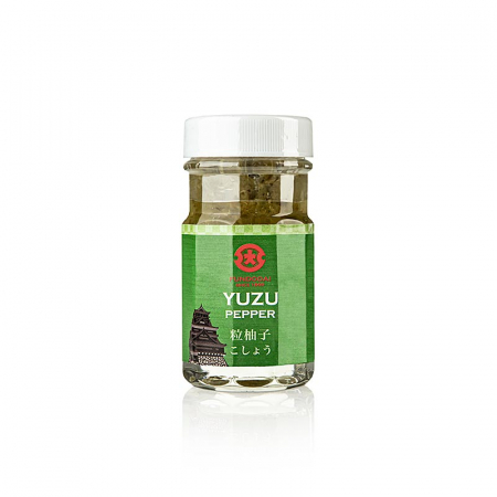 Bucatarie asiatica si etnica - Yuzu Kosho, Chili verde si pasta de yuzu, Fundodai, Japonia, 60 g