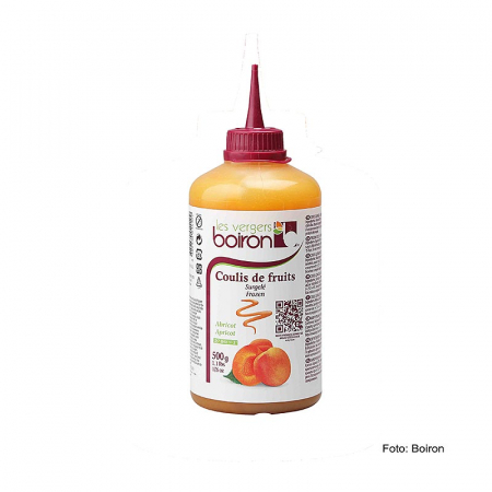 Piureuri - Coulis / Sos - caise, 20% zahăr, sticla de stoarcere, TK, 500 g