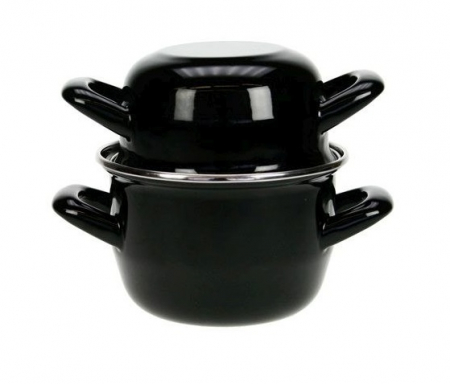 Ustensile de Bucatarie - Cozy & Trendy ghiveci pentru midii negru 12 cm