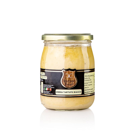 Trufe si specialitati din trufe - Crema de trufe cu trufa alba (tuber magnatum pico) Crema al Tartufo Bianco, 500 g