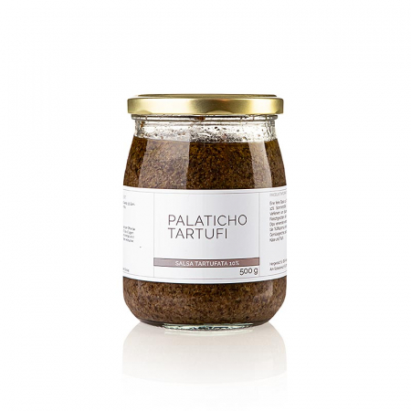 Trufe si specialitati din trufe - Sos de trufe Salsa Tartufata, cu 10% trufe de vara, 500 g