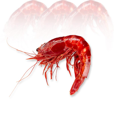 Creveti - Creveti Carabinieros de adancime, HOSO, congelati, 400 g, aprox. 4 bucati