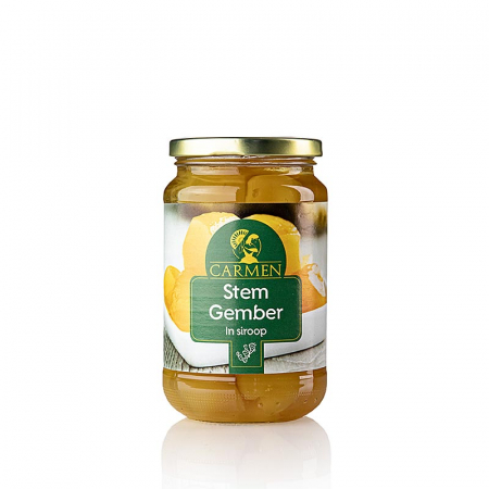 Diverse ingrediente asiatice - Nuci de ghimbir (confiate) in sirop, Carmen, 450 g