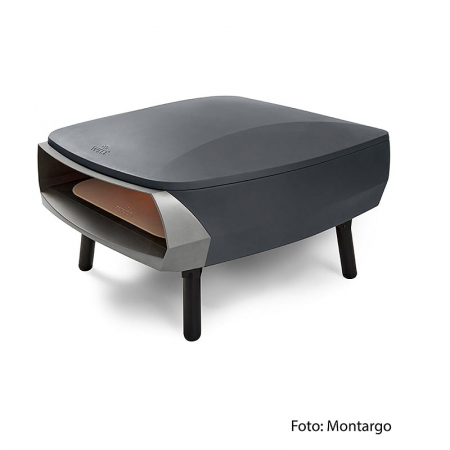 Inele de Bucatarie - Cuptor pizza pe gaz, 1 arzator, grafit, 1 bucata