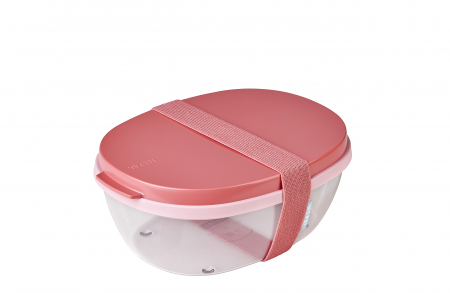 Noutati Gourmetto - Cutie de salata Mepal elipse - mov viu