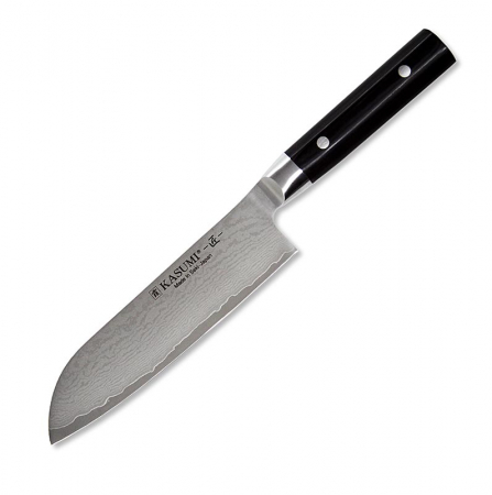 Kasumi - Cutite si accesorii - Cutit Kasumi MP-07 Masterpiece Damast Santoku, 18cm, 1 buc