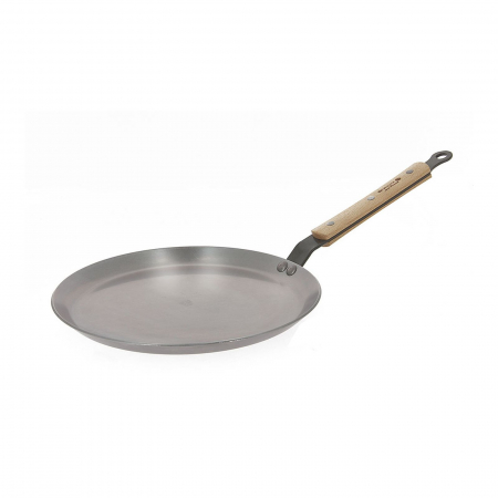 Vase cu inductie - De Buyer tigaie pentru clătite Mineral B Lemn Ø 24 cm