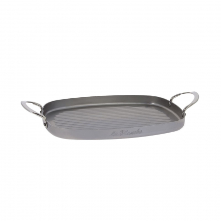 Ustensile de Bucatarie - De Buyer Tigaia Plita Mineral B Otel Argintiu 38 X 26 cm