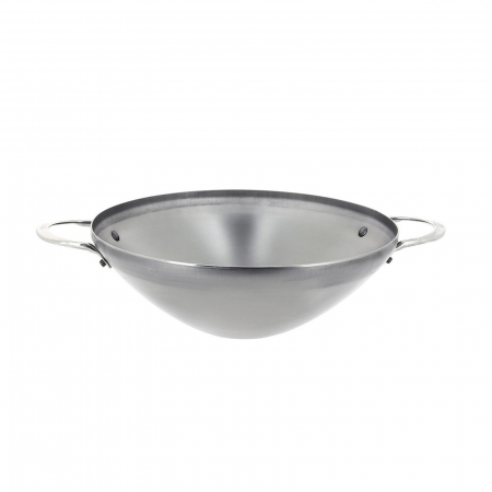 Ustensile de Bucatarie - De Buyer Wok Mineral B Element 2 Manere Ø 28 cm