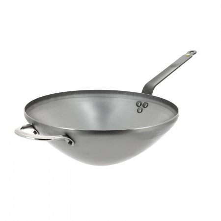 Ustensile de Bucatarie - De Buyer Wok Mineral B Element Ø 32 cm