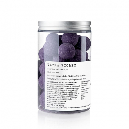 Bacanie - Lemn dulce principal ULTRA VIOLET, sare si violete, Suedia, 250 g