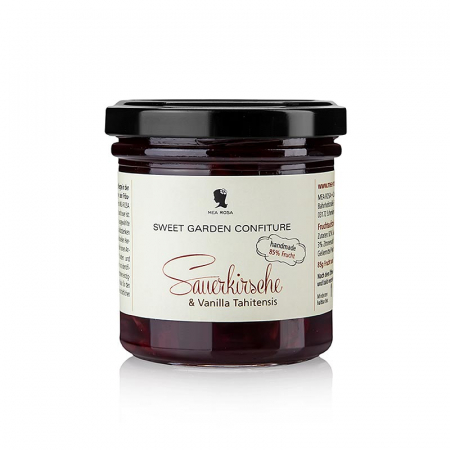 Specialitati dulci - Tartinată de vișine și vanilie de Tahiti, 180 g