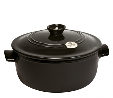 Ustensile de Bucatarie - Emile Henry Casserole Vase Fusain 4 L